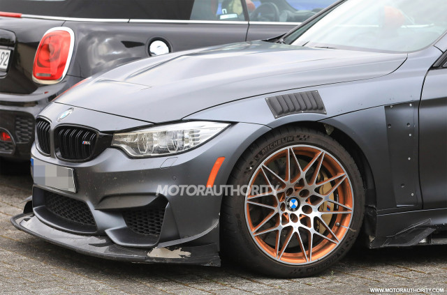 Mystery BMW M4 GTS spy shots - Image via S. Baldauf/SB-Medien Mystery BMW M4 GTS spy shots - Image via S. Baldauf/SB-Medien