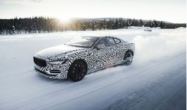Polestar 1 undergoes cold-weather testing in northern Sweden