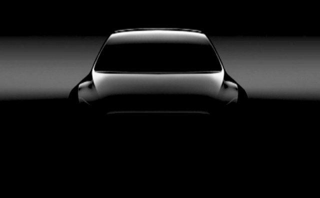 Teaser for Tesla Model Y electric SUV due for reveal in 2019