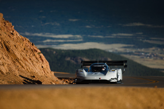 VW ID R at Pikes Peak