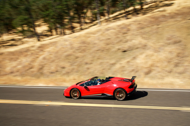 2018 Lamborghini Huracan Performante Spyder, Napa Valley, July 2018