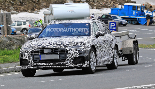 2019 Audi A6 Allroad spy shots - Image via S. Baldauf/SB-Medien