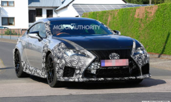 2019 Lexus RC F GT spy shots