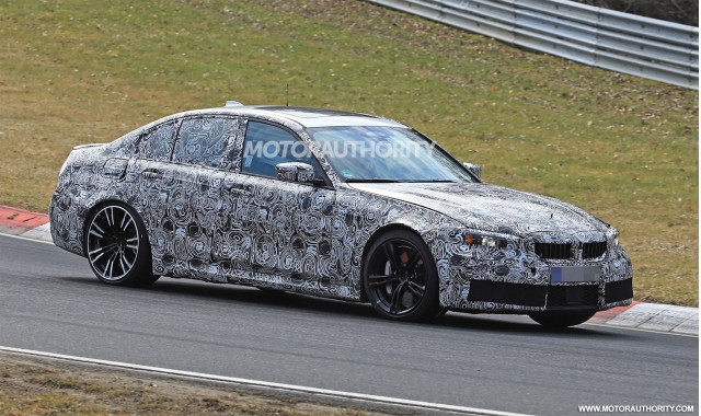 2020 BMW M3 spy shots - Image via S. Baldauf/SB-Medien