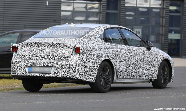 2020 Hyundai Sonata spy shots - Image via S. Baldauf/SB-Medien