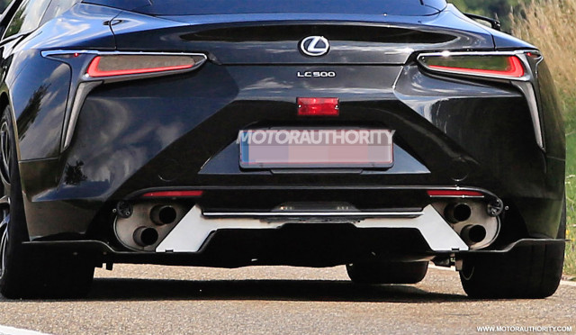 2021 Lexus LC F spy shots - Image via S. Baldauf/SB-Medien