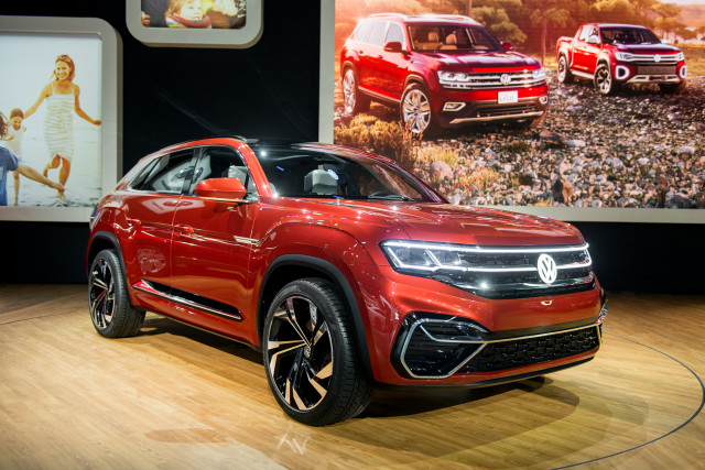 Volkswagen Atlas Cross Sport concept, 2018 New York auto show
