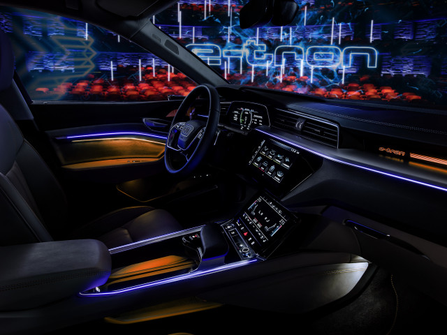 Audi e-tron interior image