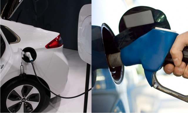 Charging station and gas pump