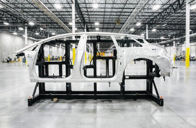 Faraday Future FF91 body-in-white