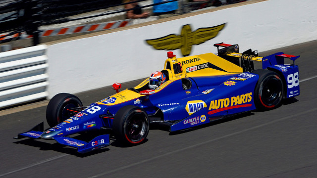 2016 winning Honda IndyCar at 100th Indianapolis 500