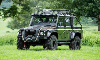 Land Rover Defender SVX from "Spectre" to be auctioned at Goodwood