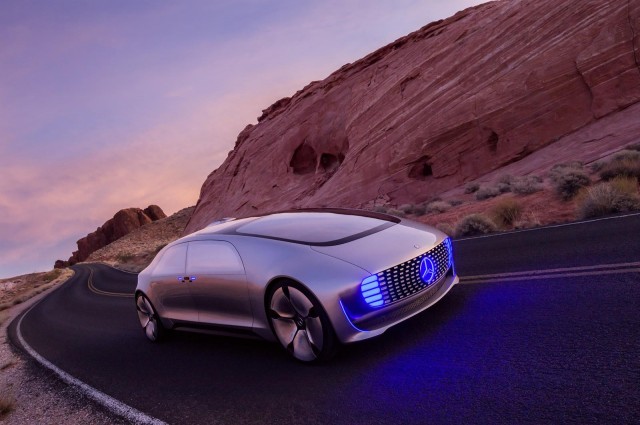 Mercedes-Benz F015 Luxury in Motion concept, 2015 Consumer Electronics Show
