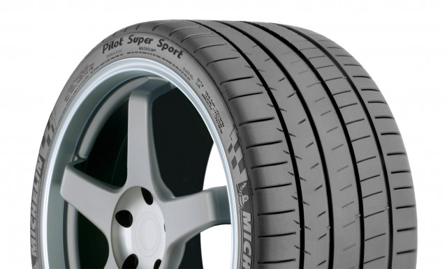Michelin Pilot Super Sport tire fitted to the Ferrari F12 Berlinetta