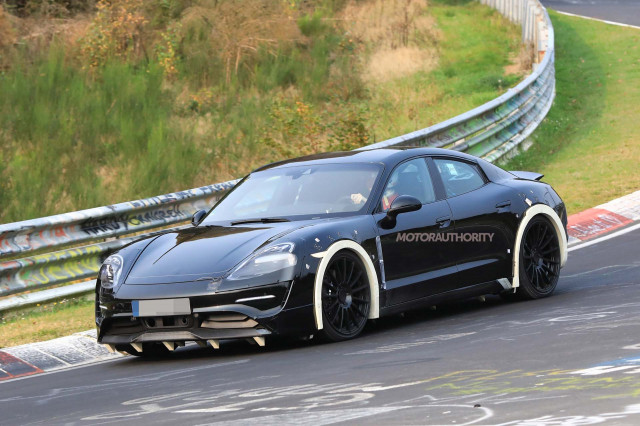 2020 Porsche Taycan spy shots - Image via S. Baldauf/SB-Medien