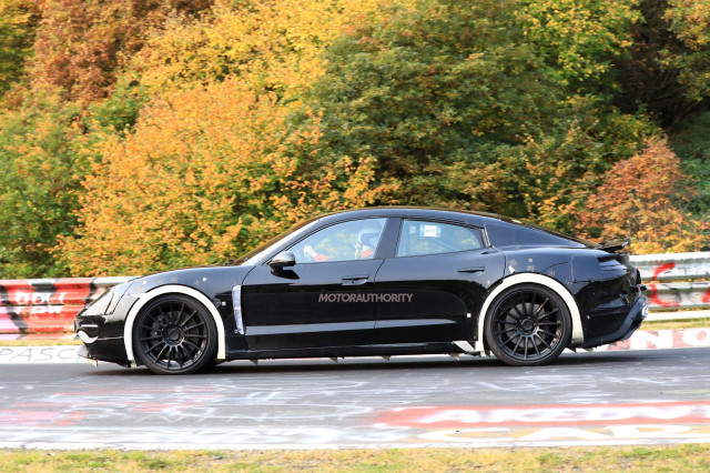 2020 Porsche Taycan spy shots - Image via S. Baldauf/SB-Medien
