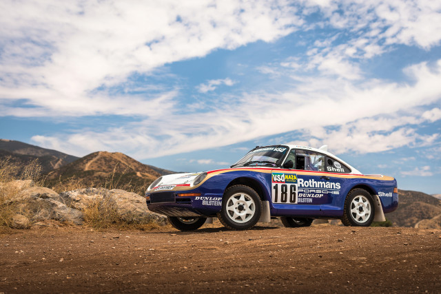 1985 Paris-Dakar Porsche 959 to be sold at auction