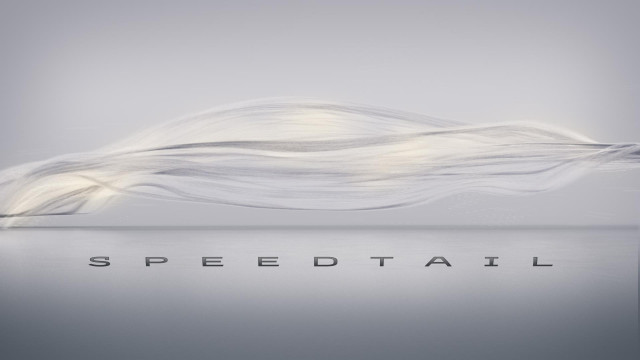 Teaser for McLaren Speedtail debuting in 2018