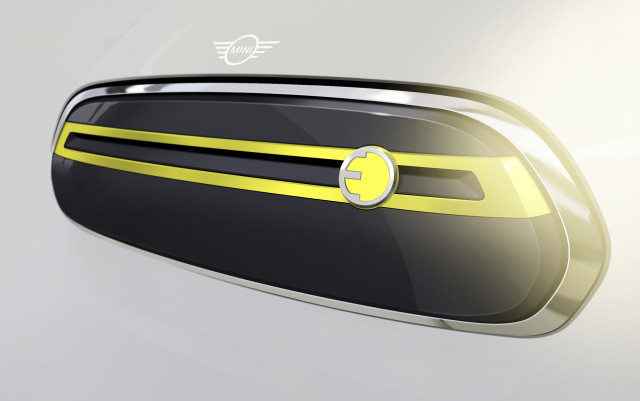 Teaser for Mini Electric arriving in 2019