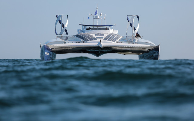 Toyota sponsors Energy Observer autonomous hydrogen-powered boat