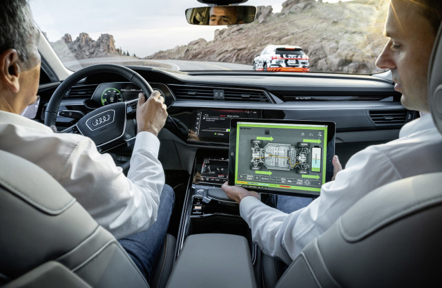 2019 Audi e-tron prototype drive, Pikes Peak