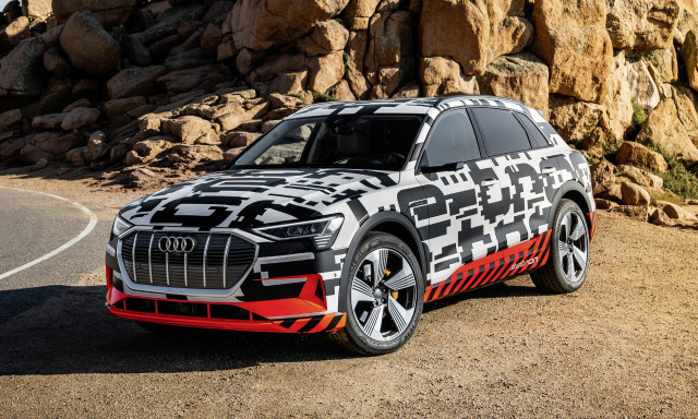 2019 Audi e-tron prototype drive, Pikes Peak