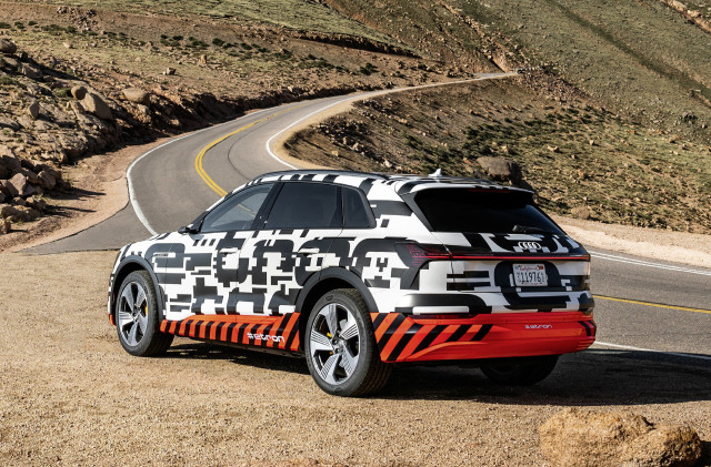 2019 Audi e-tron prototype drive, Pikes Peak