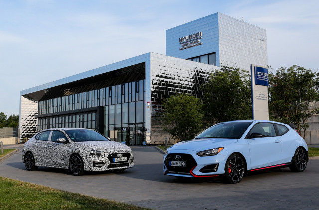 2019 Hyundai i30 Fastback N and Veloster N