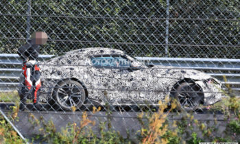 Toyota Supra prototype crashes while testing on the 'Ring