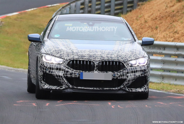 2020 BMW 8-Series Gran Coupe spy shots - Image via S. Baldauf/SB-Medien