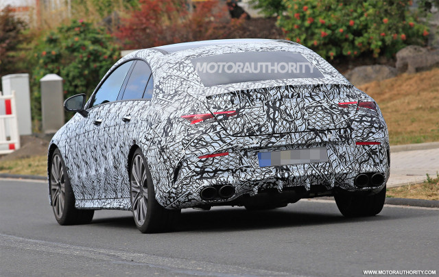 2020 Mercedes-AMG CLA35 spy shots - Image via S. Baldauf/SB-Medien