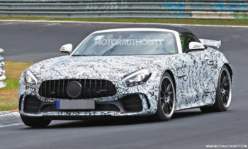 2020 Mercedes-AMG GT R Roadster spy shots