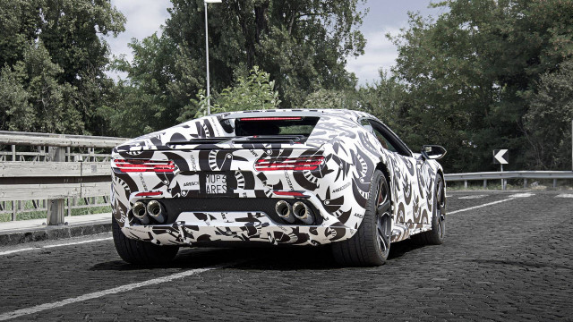 Ares Panther prototype testing in Modena, Italy