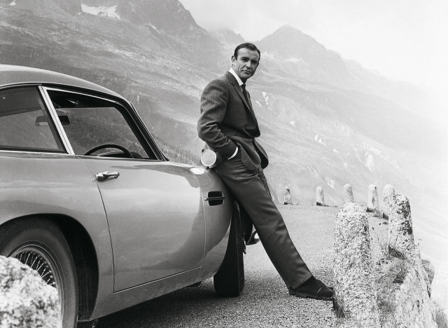 Aston Martin's DB5 has featured extensively in various James Bond films