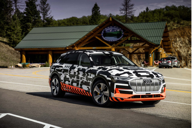 2019 Audi e-tron prototype drive, Pikes Peak