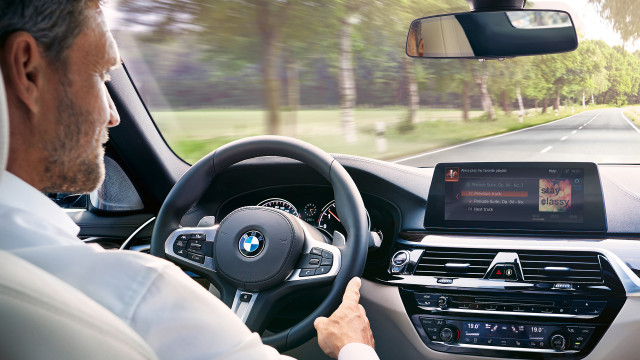 BMW with Alexa integration