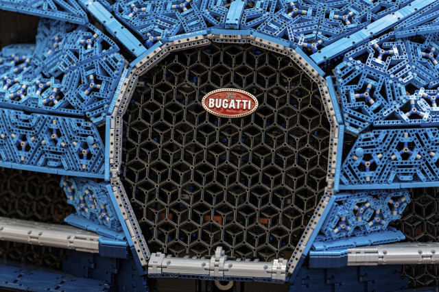 Bugatti Chiron Lego Technic life-size model Bugatti Chiron Lego Technic life-size model