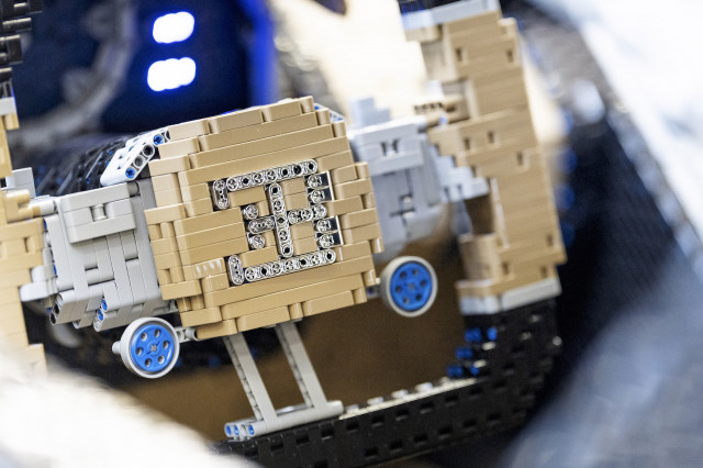 Bugatti Chiron Lego Technic life-size model