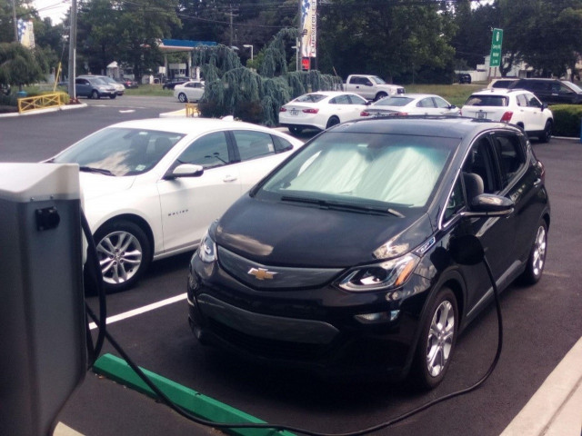David Edwards' Chevy Bolt EV charging