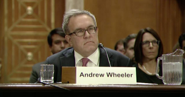 EPA Acting Administrator Andrew Wheeler