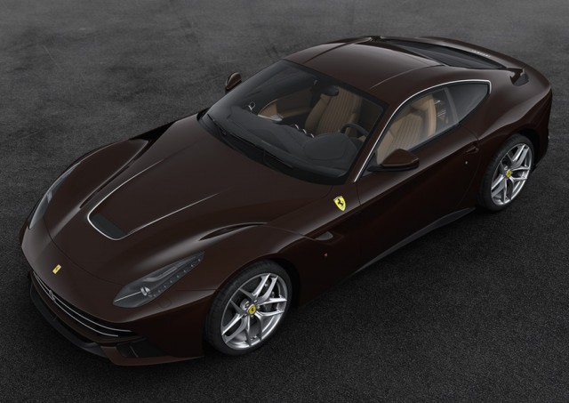 Ferrari F12 Berlinetta 70th anniversary edition inspired by Steve McQueen’s 1963 Ferrari 250 GT