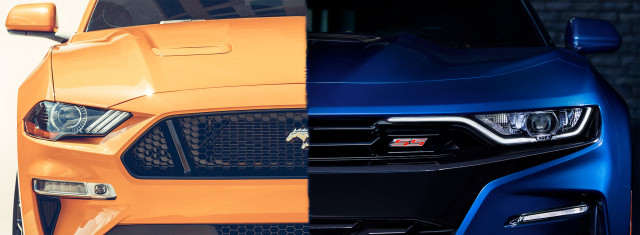 Ford Mustang and Chevy Camaro