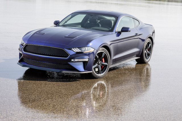 2019 Ford Mustang Bullitt finished in Kona Blue