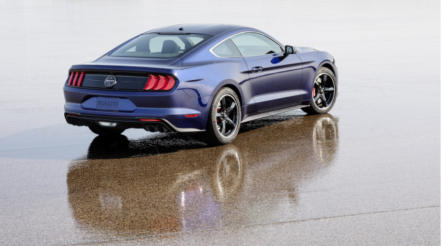 2019 Ford Mustang Bullitt finished in Kona Blue