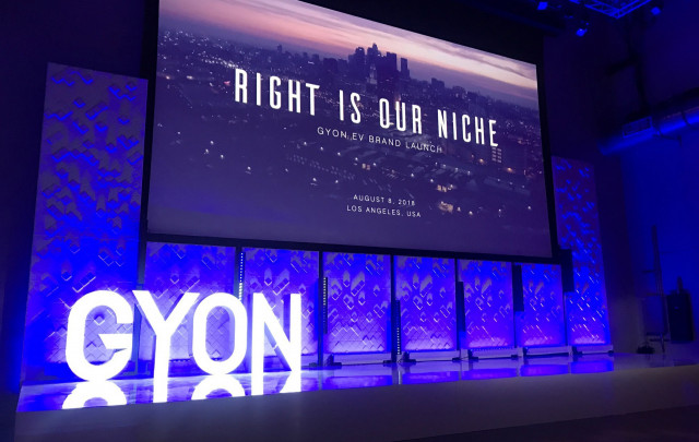 Gyon brand launch in Los Angeles, California