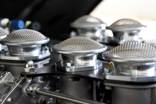 E-Type UK Series 3 restomod with 6.1-liter V-12 engine