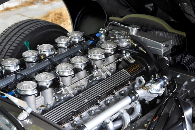 E-Type UK Series 3 restomod with 6.1-liter V-12 engine