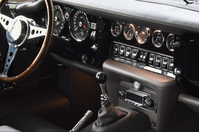 E-Type UK Series 3 restomod with 6.1-liter V-12 engine