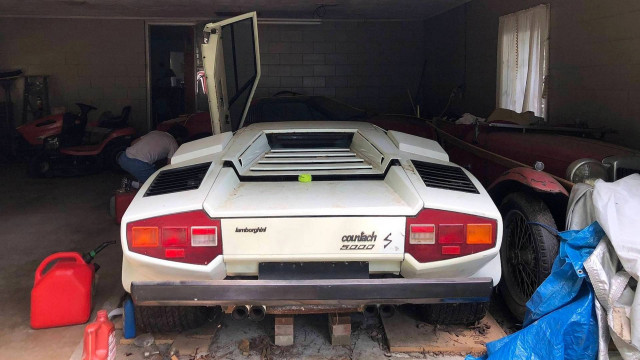 Grandma's 1981 Lamborghini Countach is still cool even covered in dust Grandma's 1981 Lamborghini Countach is still cool even covered in dust