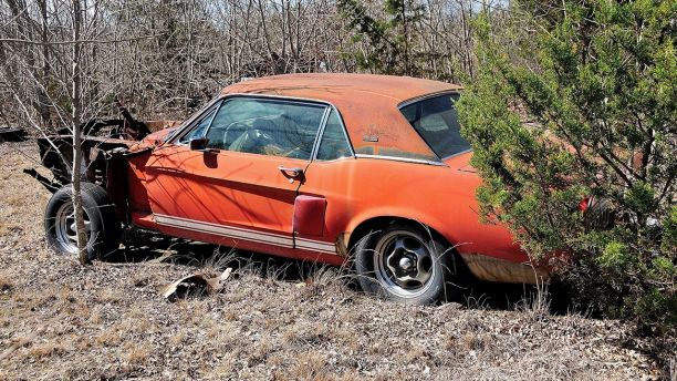Little Red Shelby GT 500 Ford Mustang prototype found